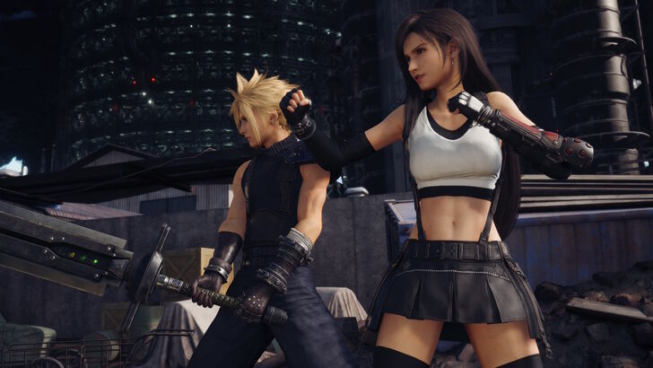 Final Fantasy 7 Remake Intergrade Cloud and Tifa