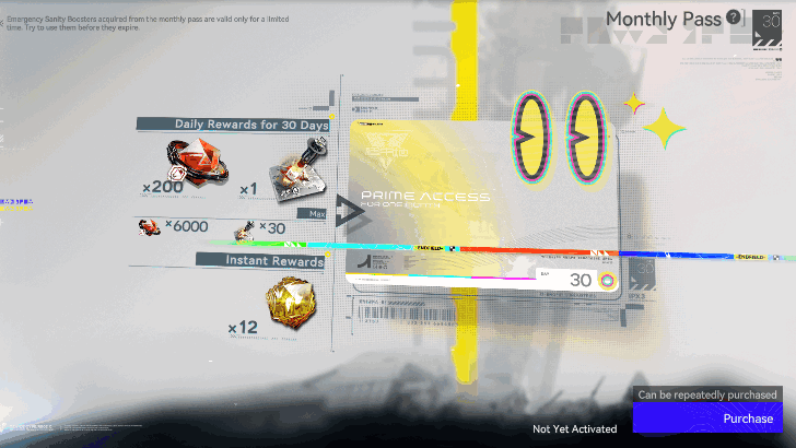 Arknights Endfield Monthly Pass