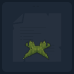 Short Dark Green Moss Icon
