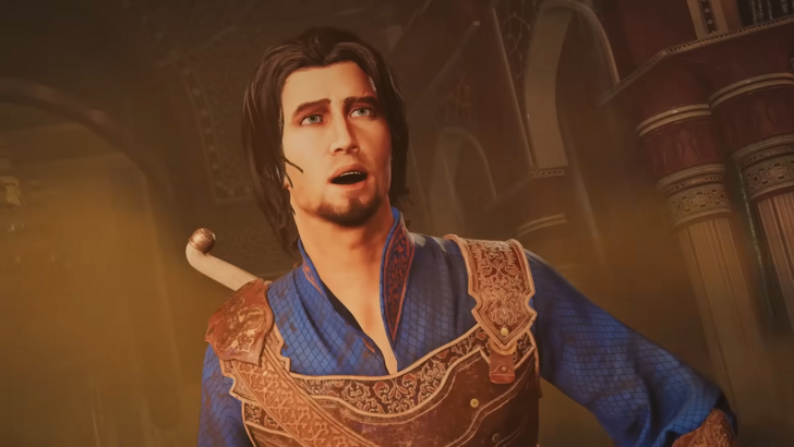 Prince of Persia Sands of Time Remake Prince Shocked