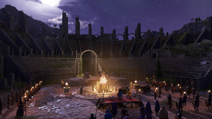 Anno 117 Pax Romana Arena Nighttime