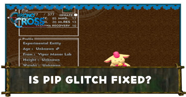 Chrono Cross Remaster - Is Pip Glitch Fixed