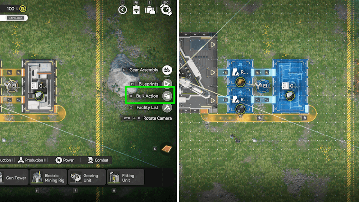 Bulk Action and Highlight