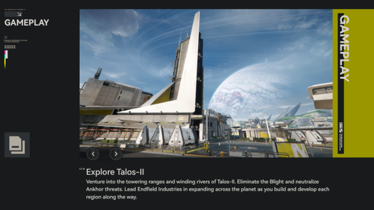 Exploration Gameplay in Website