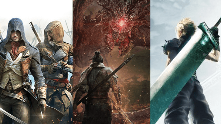 PlayStation Plus RPG titles Assassin’s Creed: Unity, Wo Long: Fallen Dynasty, and Final Fantasy VII Remake