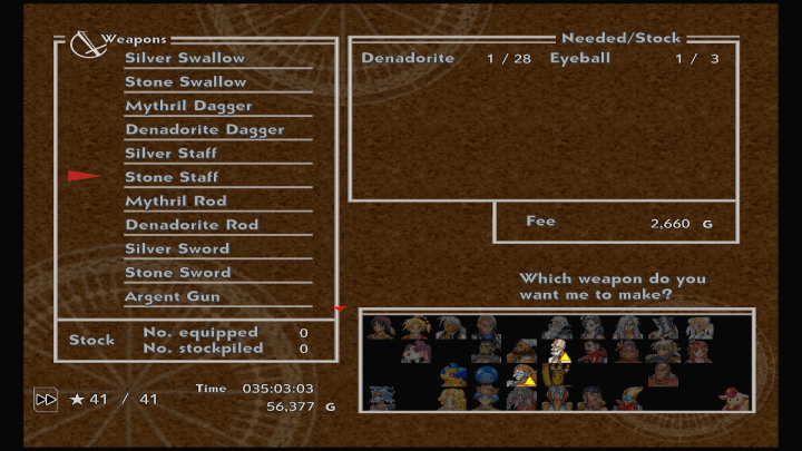 Chrono Cross Remaster - Forge Equipment