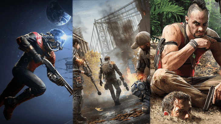 PlayStation Plus Shooter Games Prey, Tom Clancy’s The Division 2, and Far Cry 3