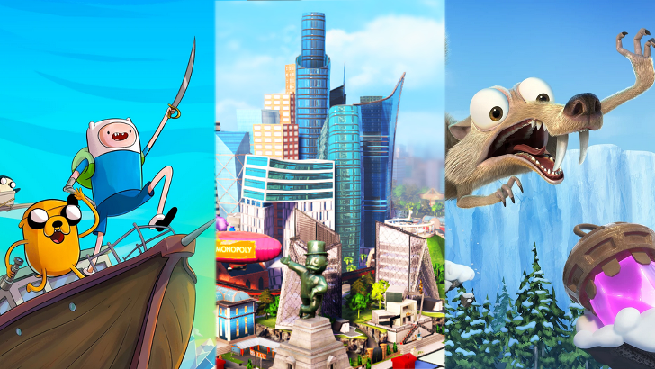 PlayStation Plus Family Games Adventure Time, Monopoly Plus, Ice Age Scrat