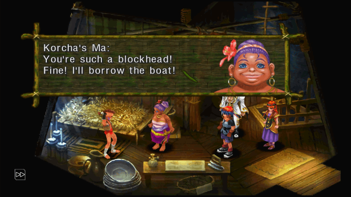 Chrono Cross Remaster - Borrow Korchas Boat