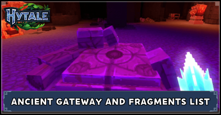 Ancient Gateway and Fragments List