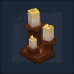 Lumberjack Candle Icon