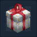 Small White Christmas Packet Icon