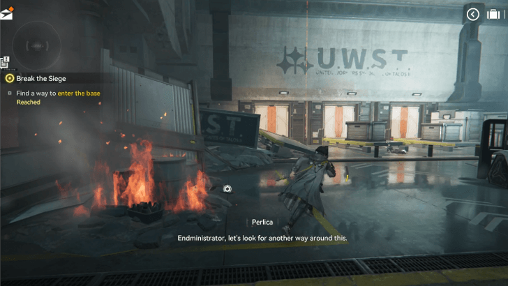 Find a Way to Enter the Base