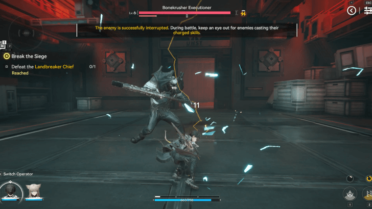 Defeat the Landbreaker Chief