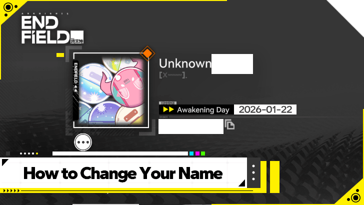 Arknights Endfield - Can You Change Your Name