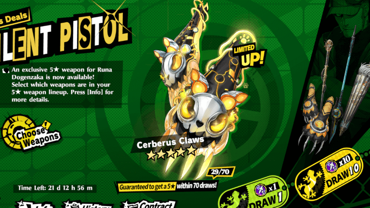 P5 Phantom X -  Cerberus Claws