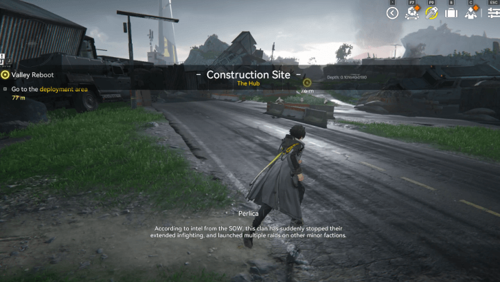 Go to the Deployment Area in the Base Outskirts