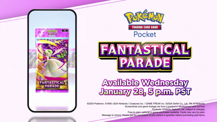 TCGP - Fantastical Parade Release Date