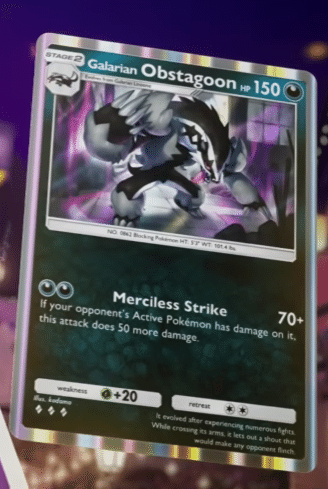 B2 Fantastical Parade Galarian Obstagoon