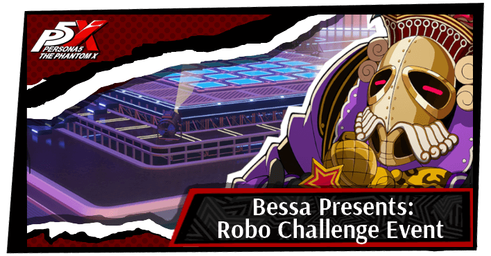 Persona 5 X -Robo Challenge Event Top Banner