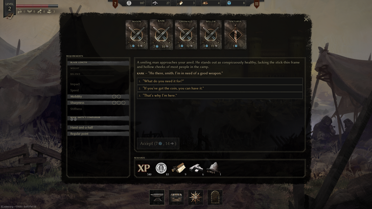 Bladesong Comissions