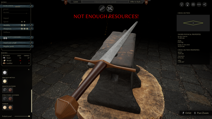 Bladesong Insufficient Materials