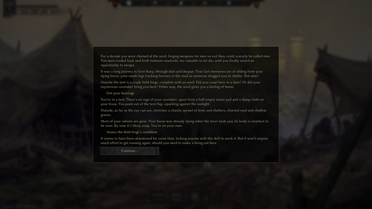 Bladesong Slave Backstory