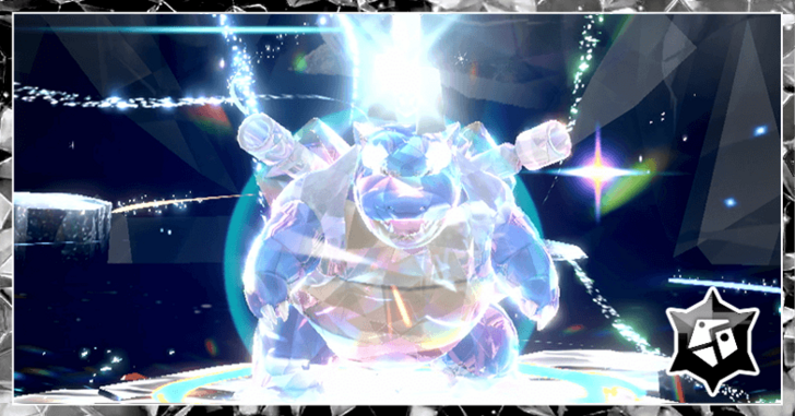 Pokemon Scarlet Violet - Blastoise Raid Banner