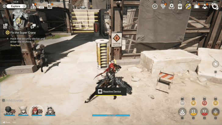 Hit the First Reactive Device