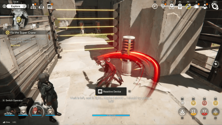 Hit the Second Reactive Device