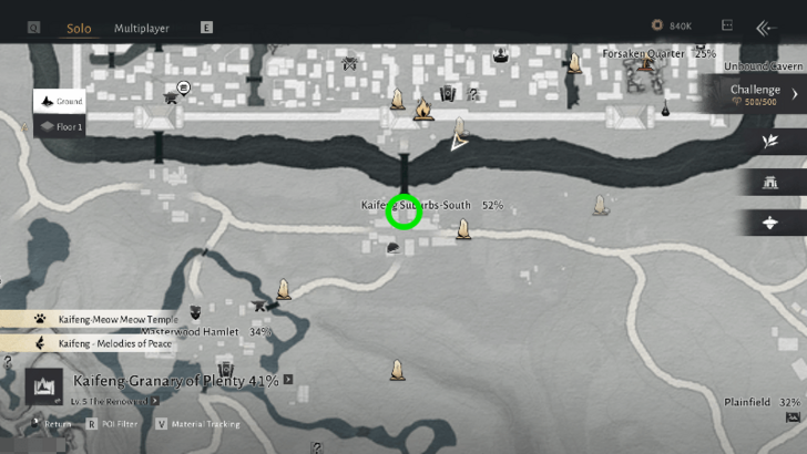 The Turbulent Price of Grain Map Location