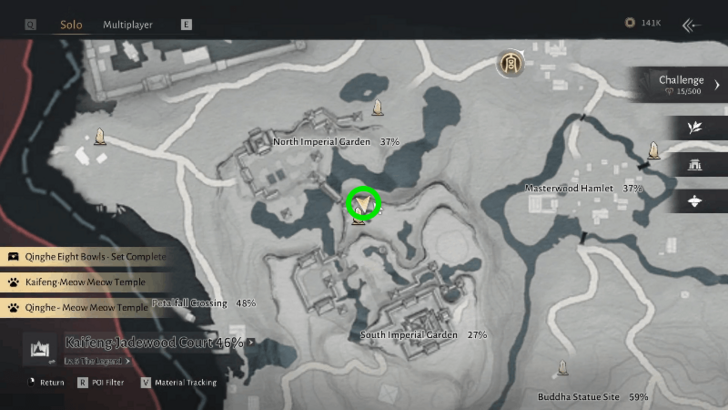 Rivals and Friends Map Location