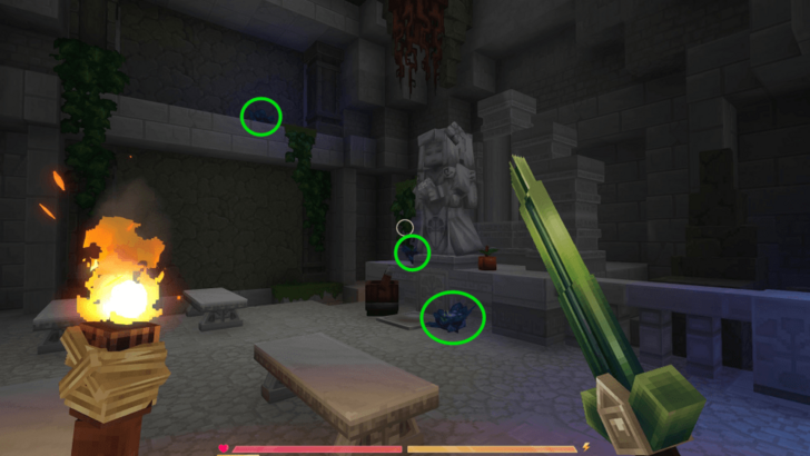 Azure Fruits in Forgotten Temple