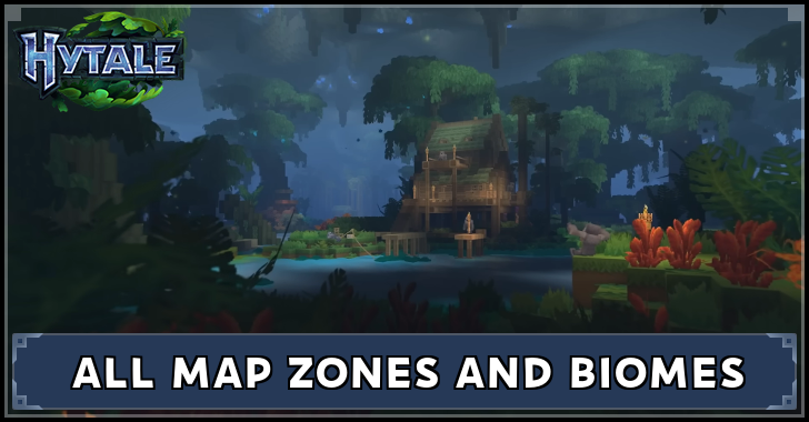 Hytale - All Map Zones and Biomes