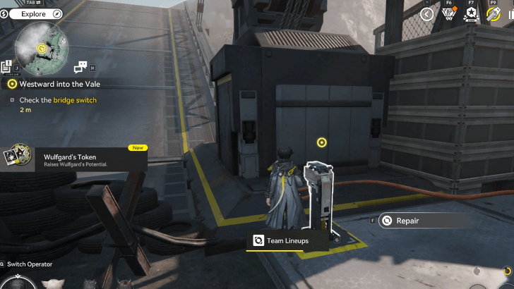 Check the Bridge Switch