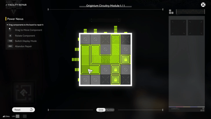 Fix the Super Crane Power Nexus