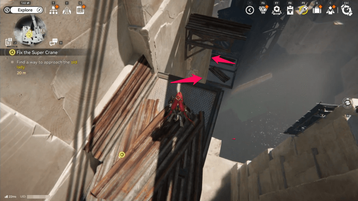 Find A Way to Approach the Old Lady