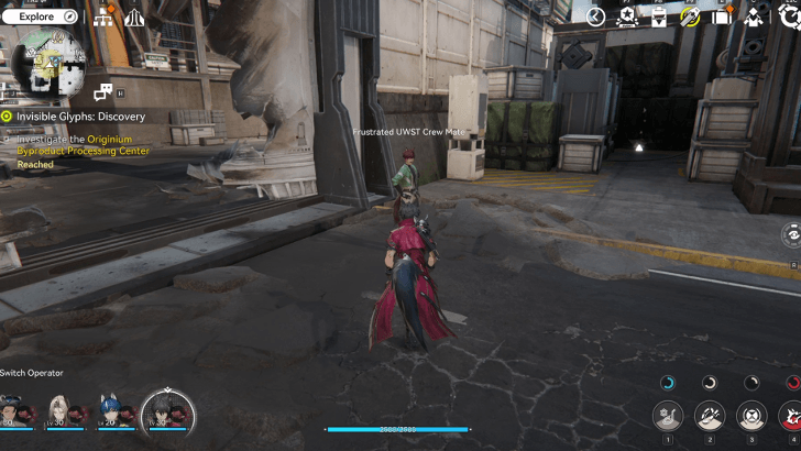 Investigate the Originium Byproduct Processing Center