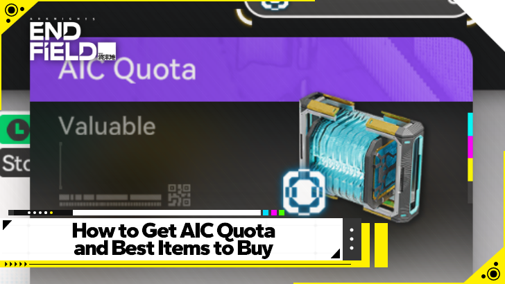 Arknights Endfield How to Get AIC Quota and Best Items to Buy