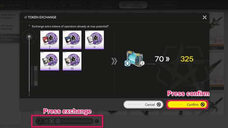 Get AIC Quota Through the Weapon Banner