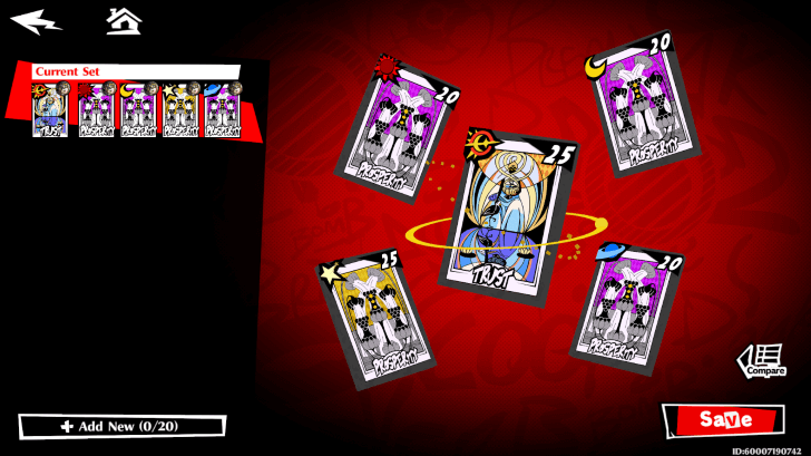 P5X - Revelation Card Preset