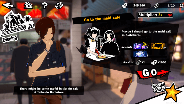 P5X - Akihabara Maid Cafe