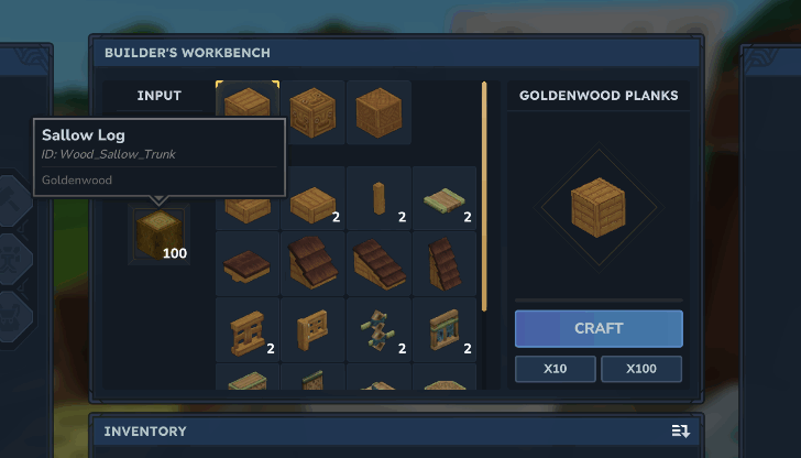 Goldenwood Planks