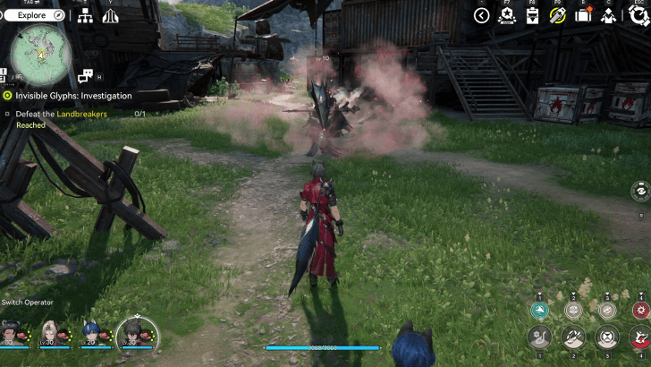 Defeat the Landbreakers