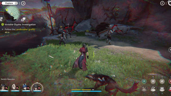 Follow the Landbreaker Graffiti