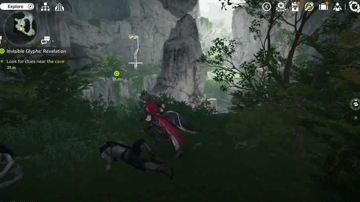 Look for Clues Near the Cave