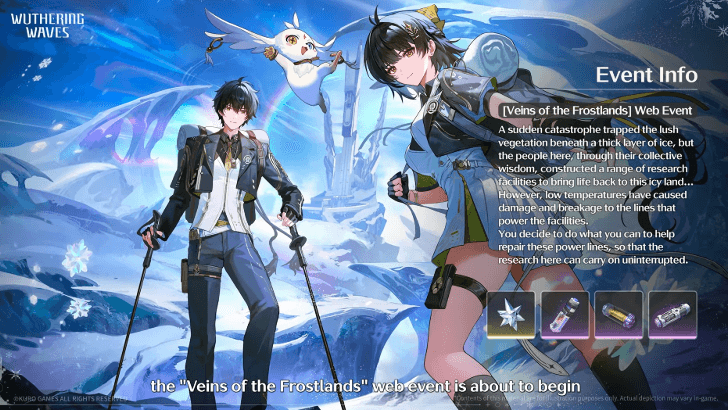 Wuthering Waves - Veins of the Frostlands