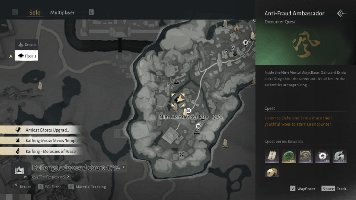 Anti-Fraud Ambassador Map Location