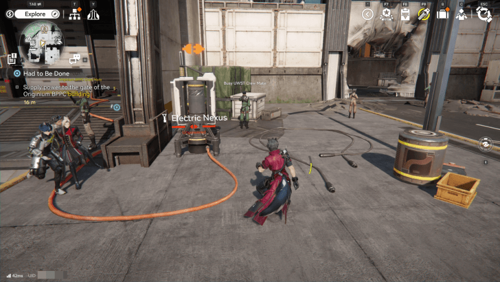 Supply Power to the Gate of the Originium BPPC Building