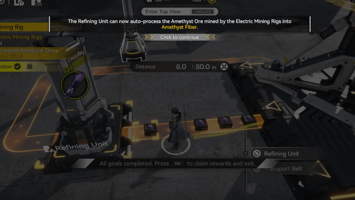 Process Amethyst Ore into Amethyst Fiber